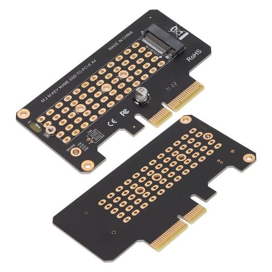 Fdit Adattatore PCIe NVMe, SSD M.2 NVMe (chiave M) a PCI-Express 3.0 GEN3 X4, Supporto SSD M.2 NVMe 2230 2242 2260 2280, 40 Gbps Ad Alta Velocità