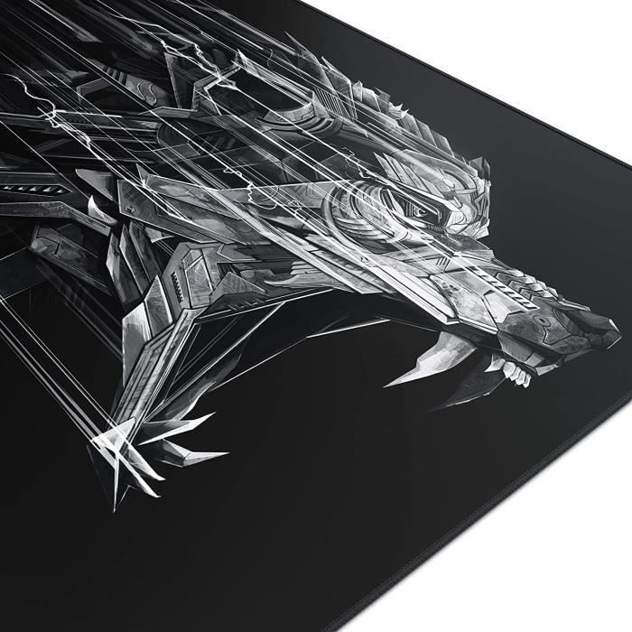 Tapis de souris Titanwolf - tapis de souris gaming xxl 1200x400mm - tapis  de table surdimensionné extra grand xxxl – pour précision et rapidité -  pour souris et