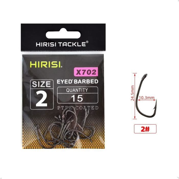 Pack De 3 Hameçons Bluefish Chum - Taille 4/0 - Avec Attache Fil - Pour Pack De 3 Hameçons Bluefish Chum - Taille 4/0 - Avec Attache Fil - Pour