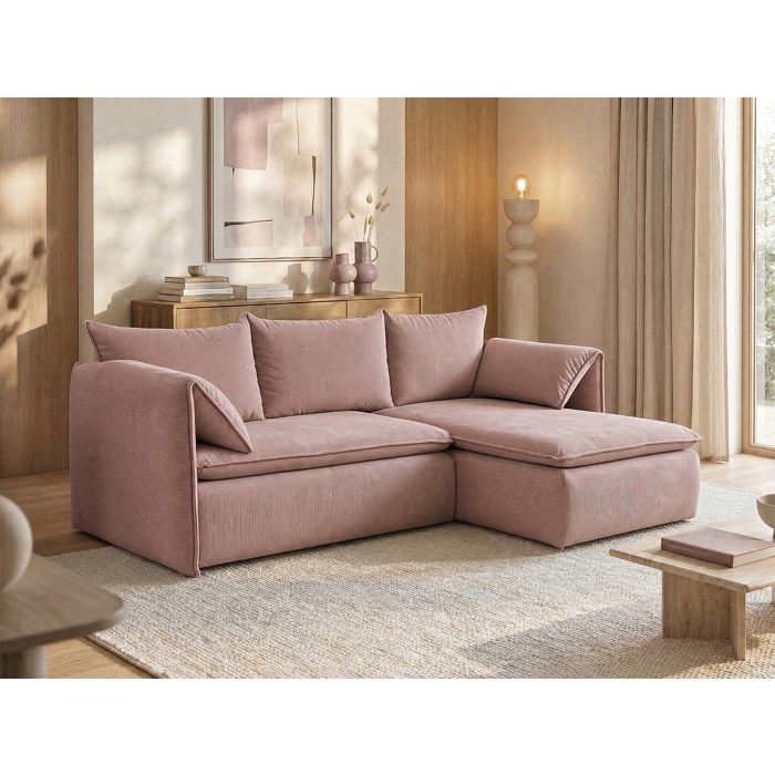 Canape D Angle Convertible Velour