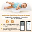DREAMADE Pèse-Bébé Électronique avec Affichage LED, Connectivité Bluetooth, Max 30KG, pour Nouveau-Nés et Animaux Domestiques-2