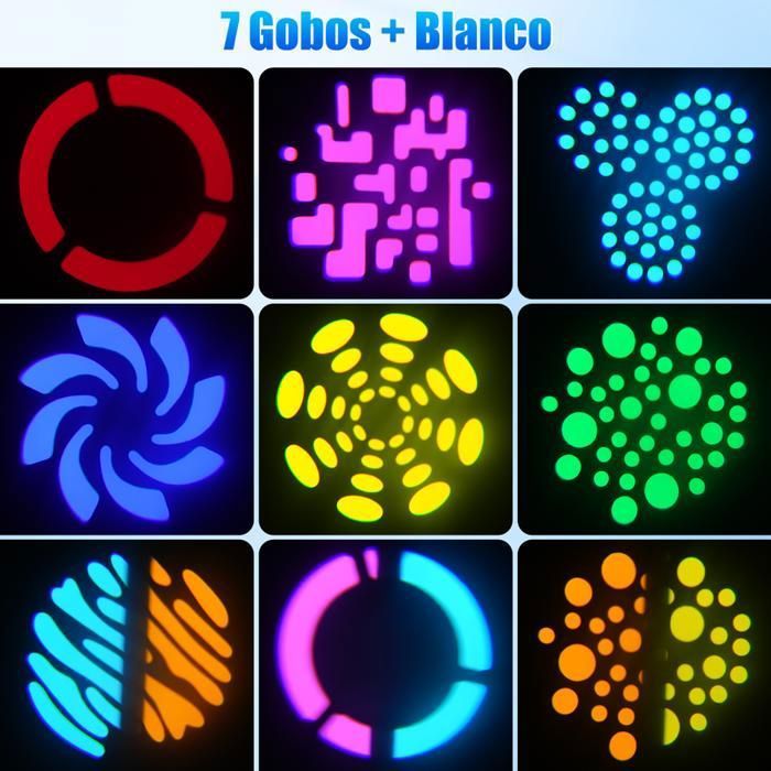 2x Barre LED Wallwasher 336 LEDs 120W U`King RGBW - Effets Scène DJ Stroboscope