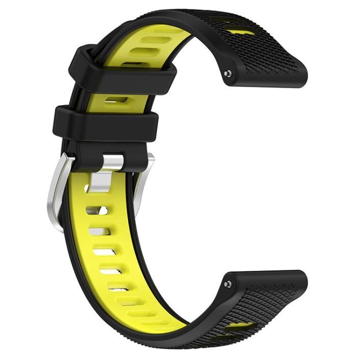 Bracelet silicone Garmin Forerunner 235 (jaune) 