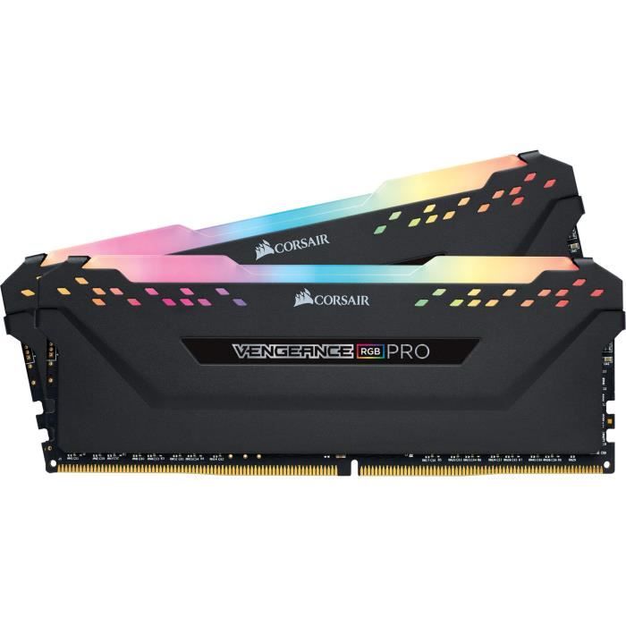 CORSAIR VENGEANCE RGB PRO 64GB 4x16GB DDR4 3200MHz CAS 16 Cdiscount Informatique