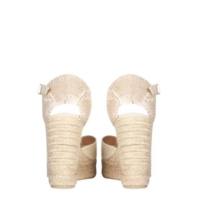 CASTANER FEMME CHIARITA8ED001IVORY BLANC AUTRES MAT RIAUX