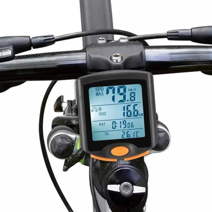 Compteur vélo sans fil kilométrique - vitesse 🚴 → Rêve de Vélo