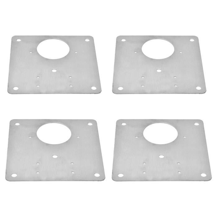 Plaque de reparation charniere pour meuble en inox de cuisine lot de 30 Plaque de reparation charniere pour meuble en inox de cuisine lot de 30