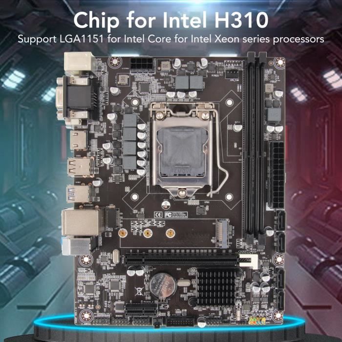 MSI Carte mère H310M GAMING PLUS - Intel - Cdiscount Informatique