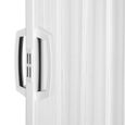 Porte accordeon pliante PVC salle de bain extensible coulissante largeur 80 cm blanc-3