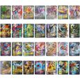 120PCS Cartes de Jeu,Ensemble de figurines Cartes GX,Vmax,V Cartes,Cartes à Collectionner,Jeu de Carte Amusant Jeu de Carte-3