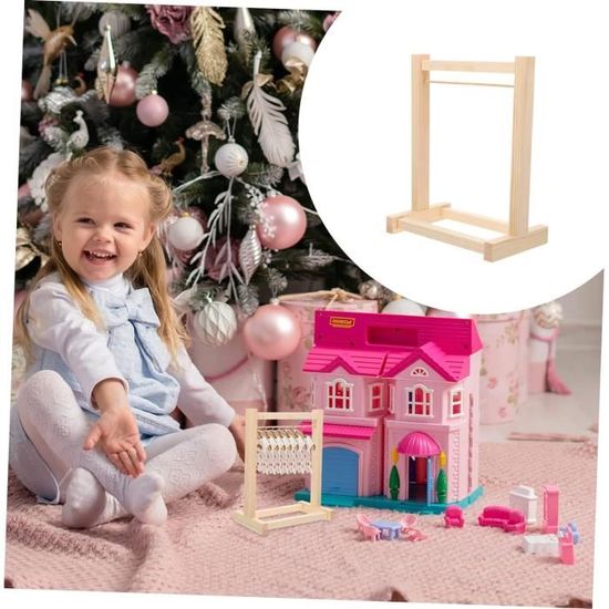 CINTRE,pink--Cintres En Plastique Pour Vêtements'adultes, 10 Pièces-lot