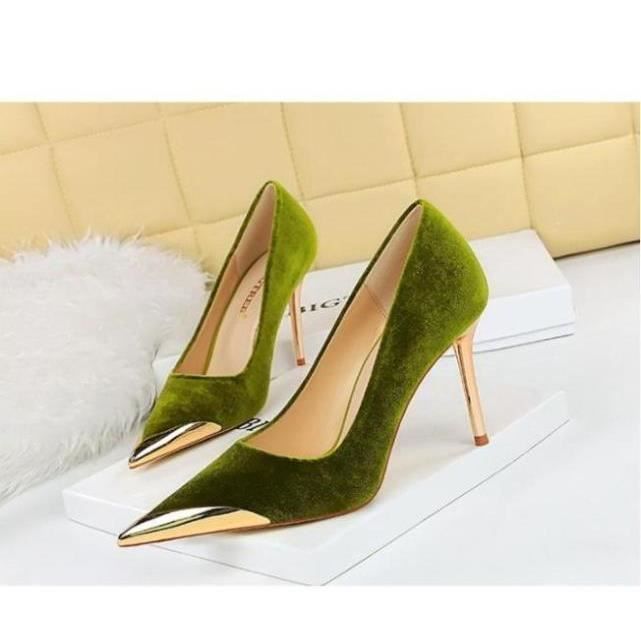Escarpin Femme elegant leger luxe taloWT hauts taloWT aiguilles