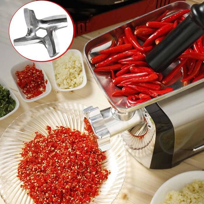 Couteau à lame en titane pour accessoires de robot culinaire