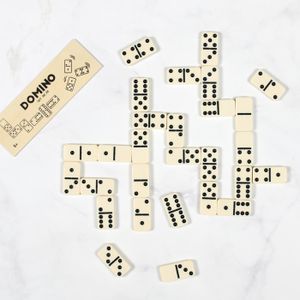 Jeu De Domino Double 9 Philos - Dimensions 19,5x12 Cm - En Plastique - Neuf