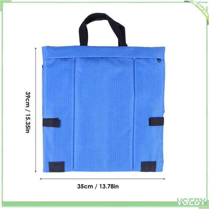 Coussin De Stade Pliable Oxford 600D Avec Dossier - Siège Portable Pour Camping Et Spectacles