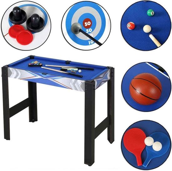Table Billard Multi Jeux HLC Table De Ping-Pong, Billard, Tir à L Table Billard Multi Jeux HLC Table De Ping-Pong, Billard, Tir à L