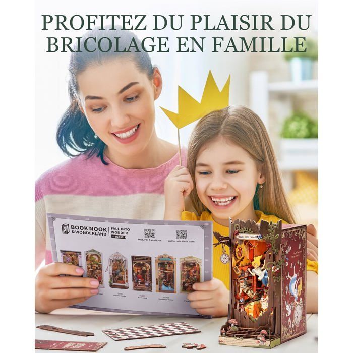 Café d'inspiration quotidienne Rolife - Maison miniature à faire soi-même DW001 | Robotime Café d'inspiration quotidienne Rolife - Maison miniature à faire soi-même DW001 | Robotime