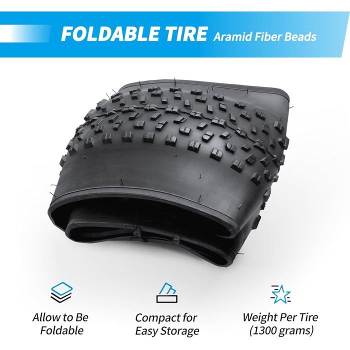 20X4.0 Fat Tire Tube, Fat Tire Résistant À La Crevaison Avec Chambre À ...