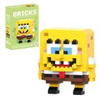 Figurine à assembler Bob l’éponge – 6 cm – 202 pièces Micro Bricks - Jeu de construction compatible Lego - GAVI STORE