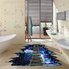 3d Serie Star Mur Sol Autocollant Amovible Stickers Mural En