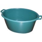 ALUMINIUM ET PLASTIQUE Baquet ovale 45L 62x50cm - vert