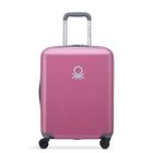 DELSEY PARIS UCB HARDSIDE - Valise cabine rigide 55 cm x 40 cm x 20 cm - 35 L - Rose