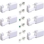 6pcs Jetable Oreille Piercing Pistolet,SPECOOL Pistolet de Perçage d'Oreille avec Clous d'Oreille Aucune Douleur Sécurité Piercing