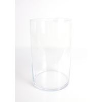 Vase cylindrique - Vase en verre SANSA, transparent, 30 cm, Ø 18,5 cm - Vase cylindre - Vase en verre transparent - INNA Glas