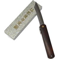 Couteau de Poche Pliant Artisanal Japonais Higonokami Manche Bois Persimmon Wood Lame VG-10 Fait Main au Japon par Nagao Kane