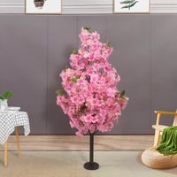 90 cm rose foncé - Arbre de cerisier artificiel à souhait, fausse plante de cerisier, Simulation'arbre de mar
