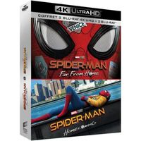 Coffret Spider-Man 2 Films : Homecoming  Far From Home [Combo Blu-Ray, Blu-Ray 4K]