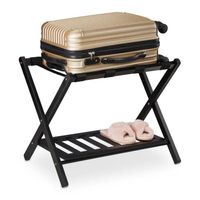 Porte-valise pliant avec 2 étagères - 10029975-46