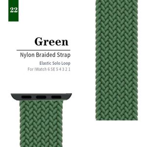 BRACELET MONTRE CONNEC. couleur vert armée taille L Bracelet tressé en Nyl