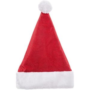 KONVINIT Bonnet Noel Chapeau de Père Noël Enfant De Luxe Costume de Chapeau  de Pere Noel Rouge en Peluche Ornements de Noël Chapeau de Noel :  : Jeux et Jouets