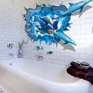 /Étanche Et Amovible Autocollants Poissons Stickers Mural Mer Kibi Stickers Muraux Sous-Marine WorldFish Enfants D/écoratifs Stickers Muraux Enfants Poisson Stickers Animaux De La Mer