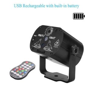 AMPOULE ÉCLAIRAGE SCÈNE USB rechargeable - Mini lumière Disco LED RGB, pro
