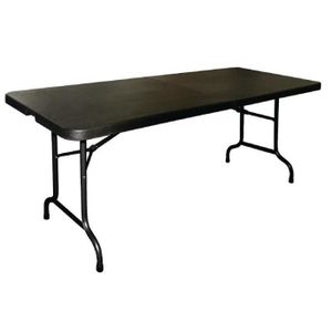 Blanc Table pliante salle à manger Parti Décoration banquet Camping BBQ Heavy Duty 6 ft environ 1.83 m