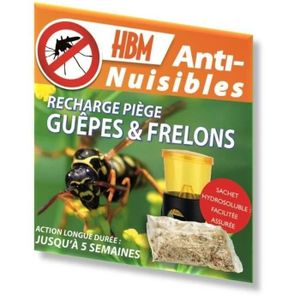 Piège Bouteille Ecologique Guêpe et Frelons avec Recettes Terra