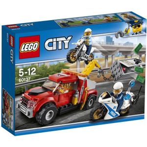 ASSEMBLAGE CONSTRUCTION LEGO® City 60137 La Poursuite du Braqueur