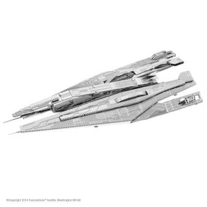 MAQUETTE DE BATEAU Maquette à construire Alliance cruiser - METAL EARTH - Mass Effect - 70 pièces - Gris