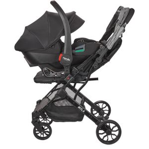 Nania Poussette Compacte LILI 0-36 Mois - 6kg - Pliage Facile - Gris
