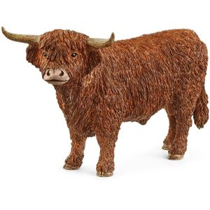 FIGURINE - PERSONNAGE Figurine - SCHLEICH - Taureau highland - Farm Worl