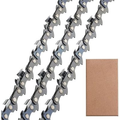 3 Chaînes de Tronçonneuse 3/8 1,1 mm, 52 Maillons - Tallox à