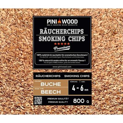 Copeaux De Fumage En Aulne 800g - Pour Poisson, Volaille Et Grillades Maison