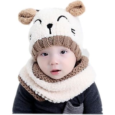 Bonnets d'hiver Bonnet Bébé Fille Garcon,Bonnets d'hiver Enfant,Casquette  bébé ,Cagoule Ski Chapeau Chaud 2 à 8 ans - Cdiscount Prêt-à-Porter