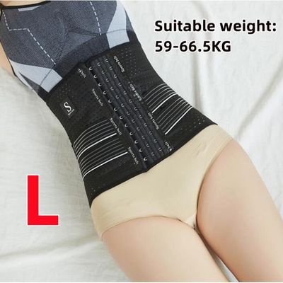 Ceinture Amincissante Gainante Jolie, Taille L/XL, Armature, Microfibre Noire