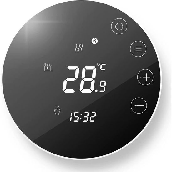 Beok Tuya Thermostats intelligents Thermostat de Chauffage Thermostat  d'ambiance Thermostat WiFi Thermostat pour Le Chauffage d[271] - Cdiscount  Bricolage