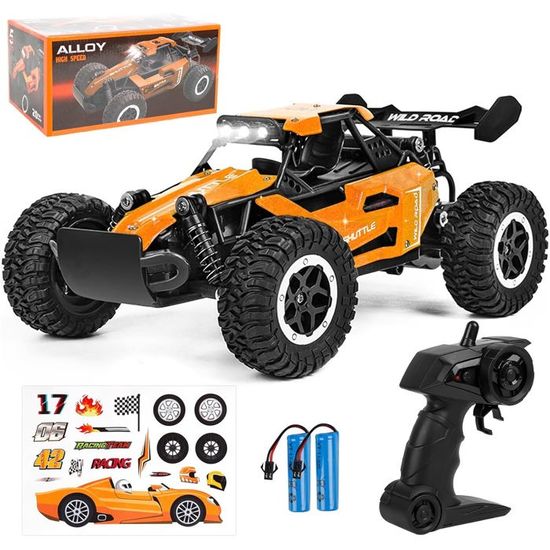 Voiture télécommandée 1:16 RC Car 4x4 Tout Terrain - 2 batteries, LED - à Amazon Voiture télécommandée 1:16 RC Car 4x4 Tout Terrain - 2 batteries, LED - à Amazon