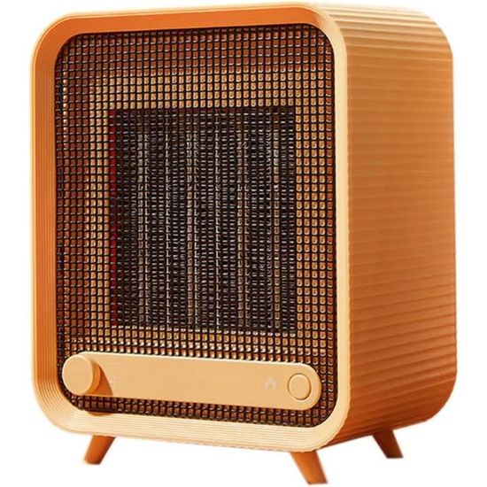 Chauffage Portable à Batterie Sans Fil 175W - 2 Vitesses, 2 Ports USB, Pour Voiture, Bureau, Intérieur
