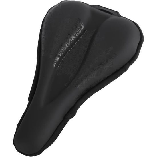 Treer Housse De Selle De Vélo Imperméable Fleur Rouge 2 Pièces - Protection Pluie Avec Cordon De Serrage